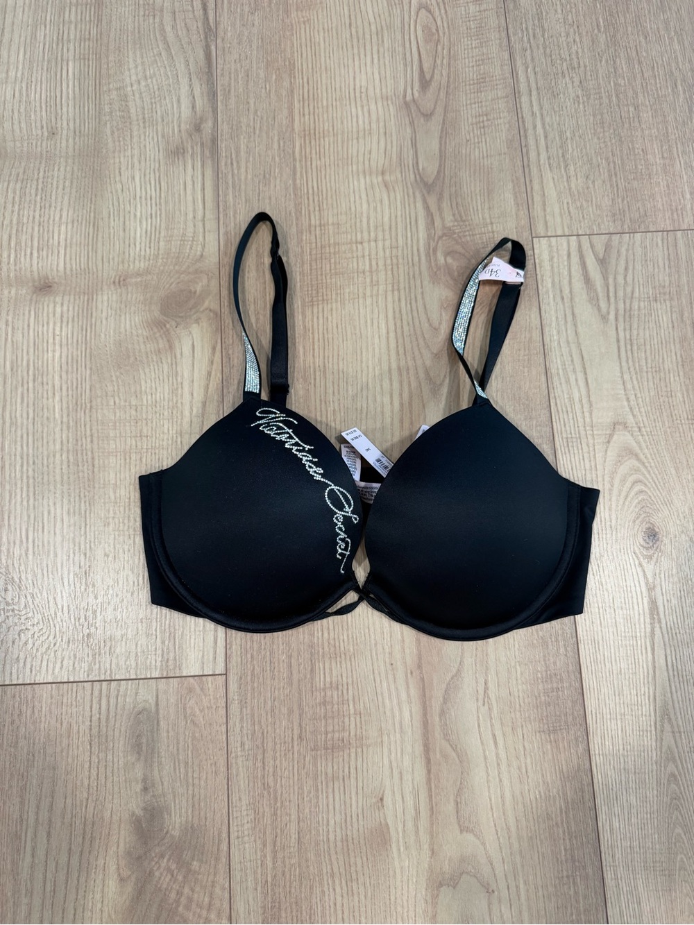 Victoria's Secret Black Padded Underwire Bra